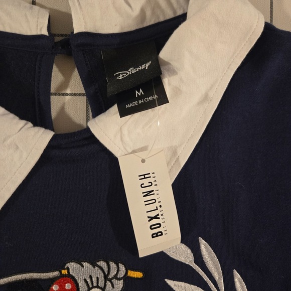 Disney MinnieMouse Golf Collared Women's Crewneck -BoxLunch Exclusive MEDIUM NEW - Picture 4 of 4